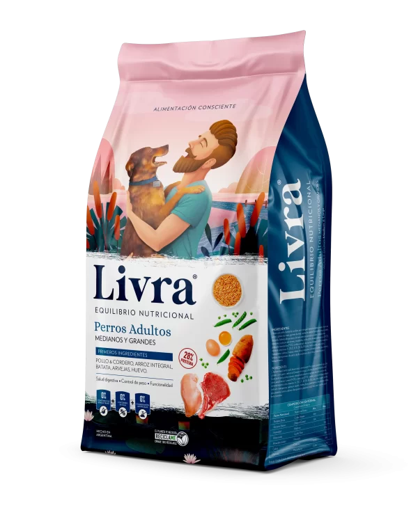 LIVRA Perro Adulto Mediano y Grande x 3 kg