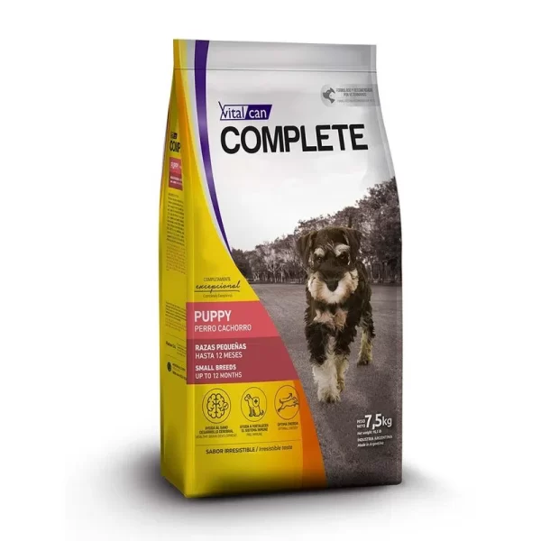 Complete cachorro pequeño 7 5kg