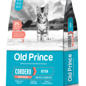 Old prince cordero y arroz gato kitten 3kg