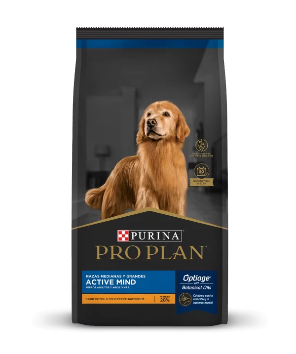Pro Plan active mind mediano y grande 3kg