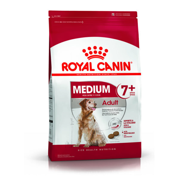 Royal Canin Medium  adulto +7 15kg