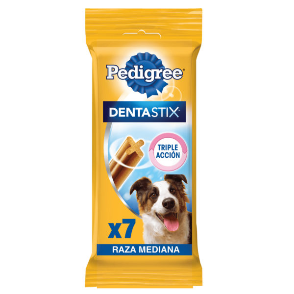 Pedigree dentastix mediano 7 unidades