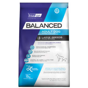 Balanced Perro Adulto Raza Grande x 15kg.