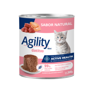 Agility lata gato kitten 340g