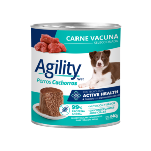 Agility lata perro cachorro 340g
