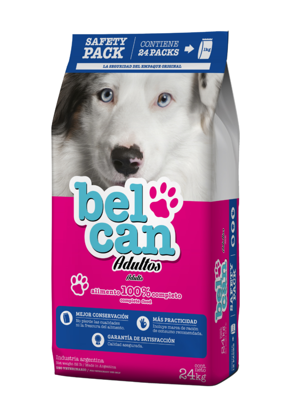 Belcan Perro Adulto Safety Pack x 24 Kg