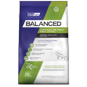 Balanced Perro Control Peso All ages x 20 kg.
