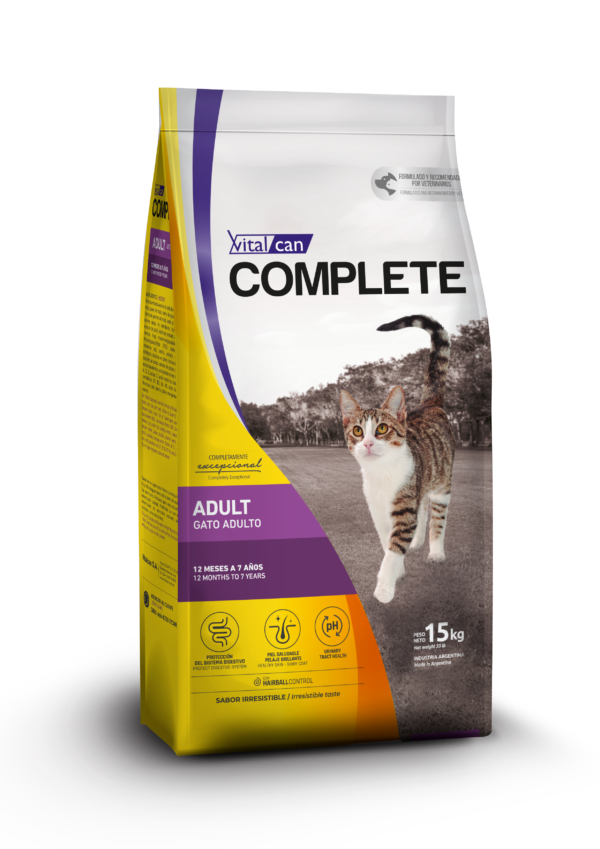Complete gato adulto  x 15 Kg.