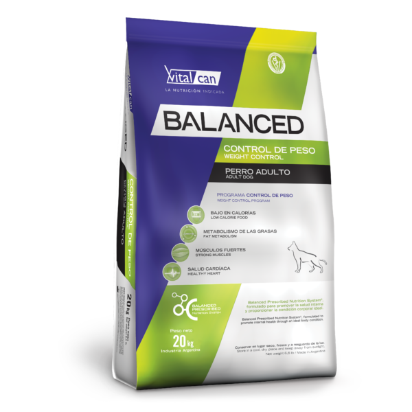 Balanced Perro Control Peso All ages x 20 kg. - Imagen 2