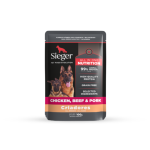 Sieger pouch perro criadores 100g