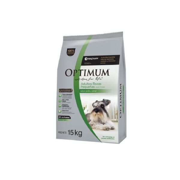 Optimum adulto raza pequeña 15kg