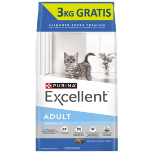 Excellent gato adulto con pollo y arroz 15kg
