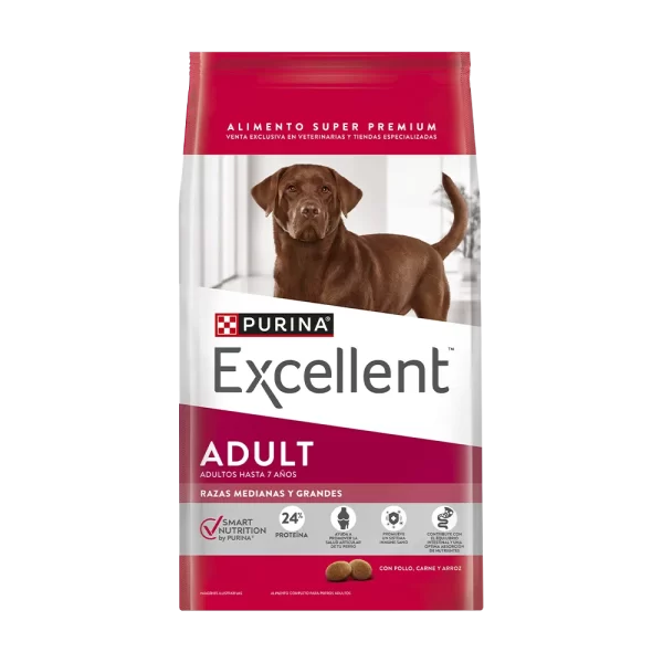 Excellent adulto razas medianas y grandes 20kg