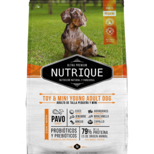 Nutrique Toy & Mini Young Adult Dog x 7.5kg