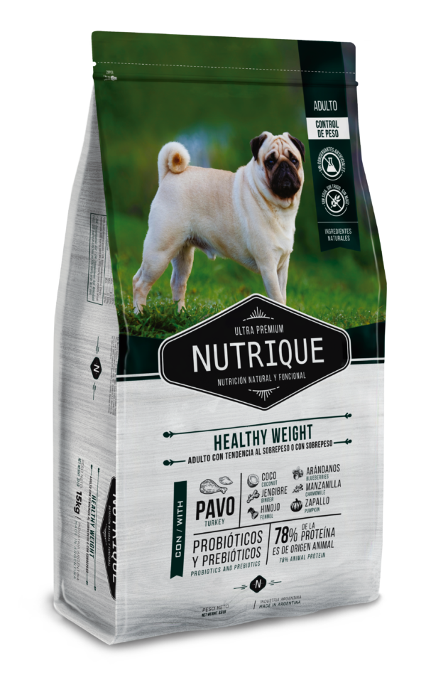 Nutrique Healthy Weight Dog x 3kg - Imagen 2
