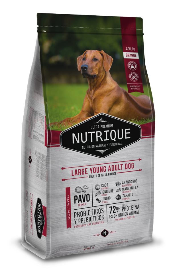 Nutrique Large Young Adult Dog x 15kg - Imagen 3
