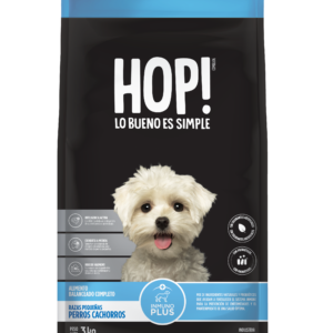 Hop! Perro Cachorro Raza Pequena x 3 Kg.