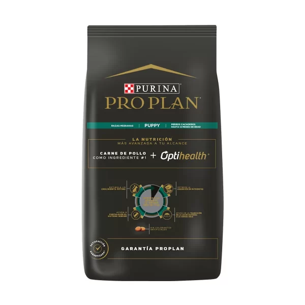 Pro Plan cachorro mediano 3kg - Imagen 3