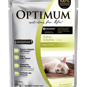 Optimum pouch gato adulto