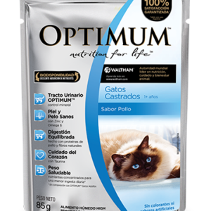Optimum pouch gato castrado