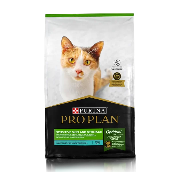 Pro Plan Sensitive Skin & Stomach gato 1kg
