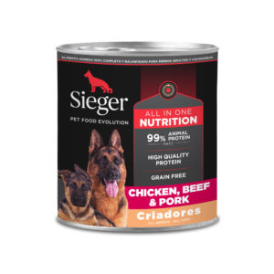 Sieger lata criadores 340g