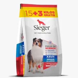 Sieger adulto mediano y grande 15kg