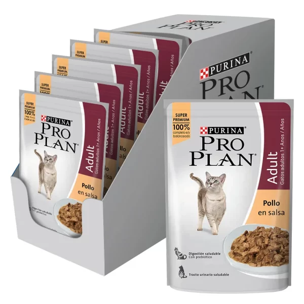 Pro Plan pouch gato adulto pollo - Imagen 2