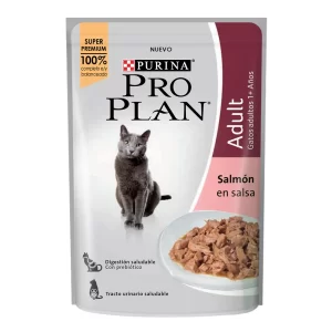 Pro Plan pouch gato adulto salmon