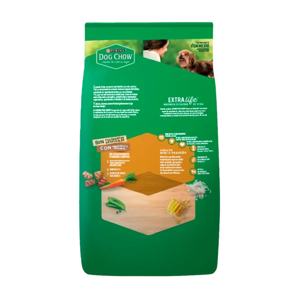 Dog Chow adulto Triple Proteina Mini y pequeño 20k - Imagen 3