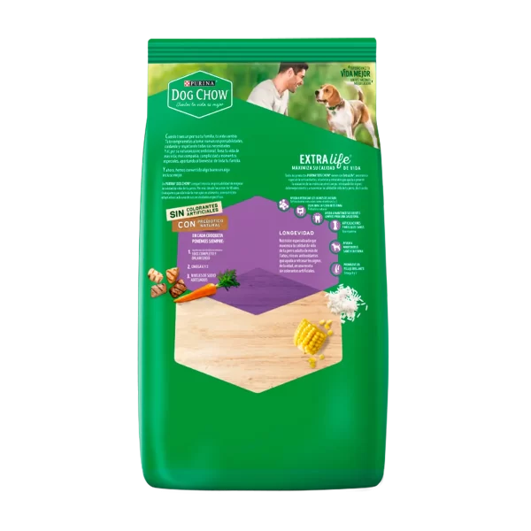 Dog Chow longevidad 8kg - Imagen 3