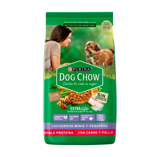 Dog Chow cachorro triple proteina pequeño 21kg