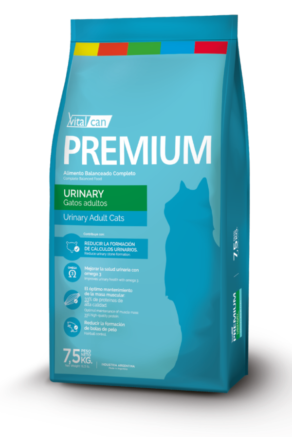 Premium gato Urinary 7 5kg