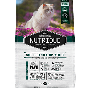 Nutrique Young Adult CatSteril/H. Weight x 7 5kg