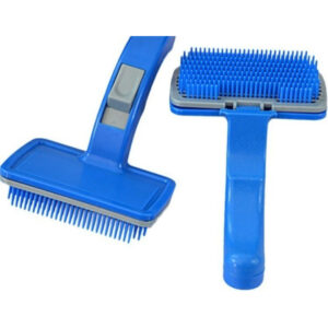 Cardina expulsadora de plastico grande azul