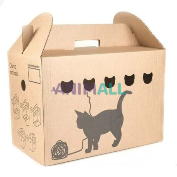 Caja transportadora de carton