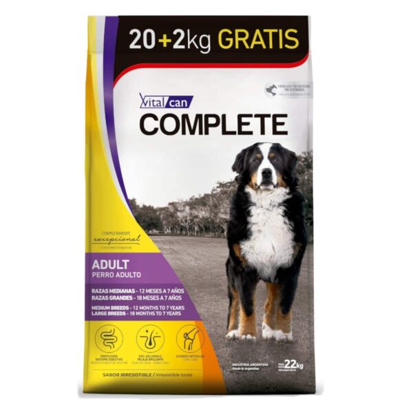Complete adulto mediano y grande 20 Kg.