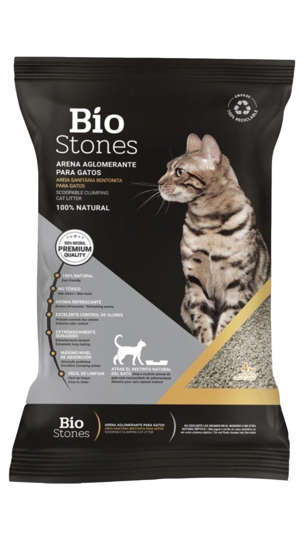 Piedritas Biostones aglutinante limon 8kg