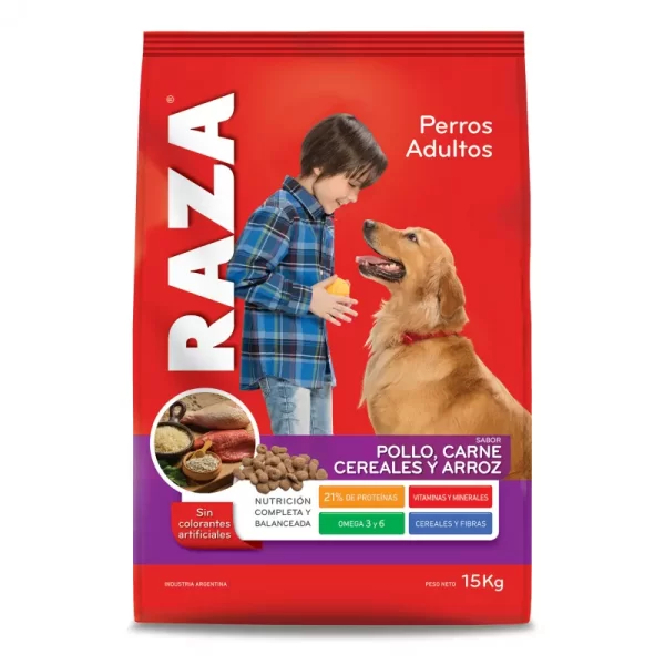 Raza adulto pollo 15kg