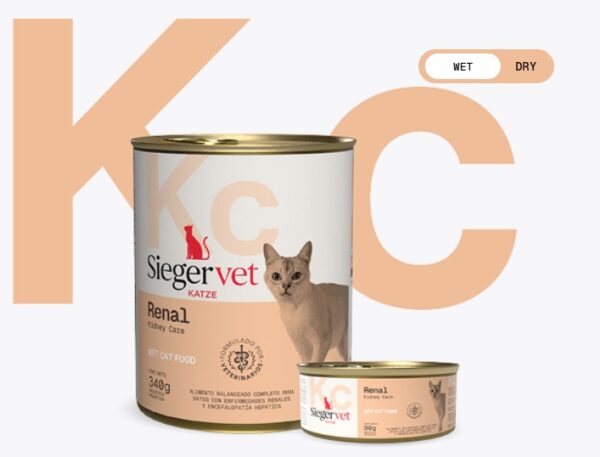Lata Sieger kidney care gato 340g