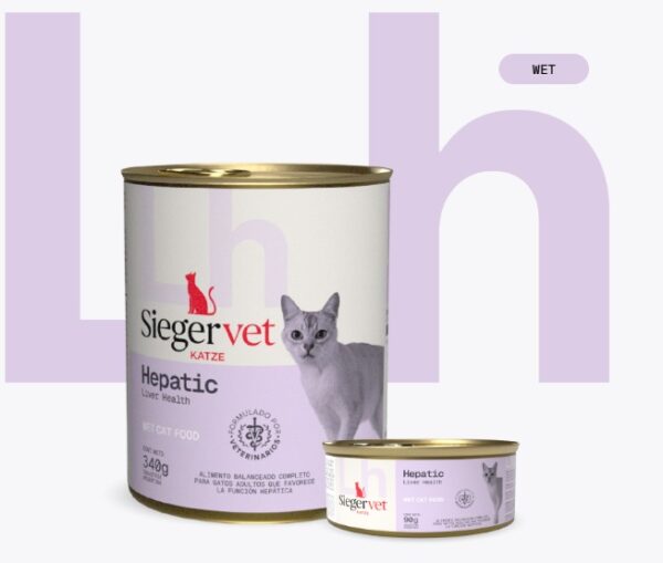 Lata Sieger liver healtg gato 340g
