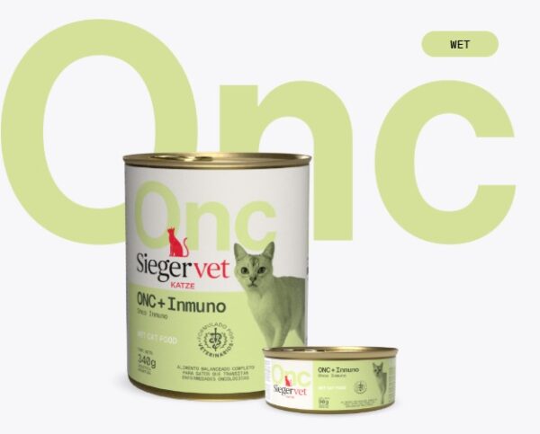 Lata Sieger onco inmuno gato 340g