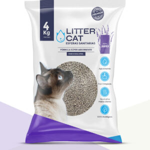 Piedritas aglutinante Litter cat lavanda 4kg