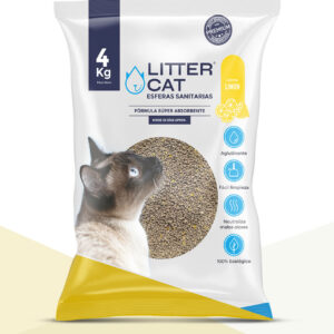 Piedritas aglutinante Litter cat limon 4kg