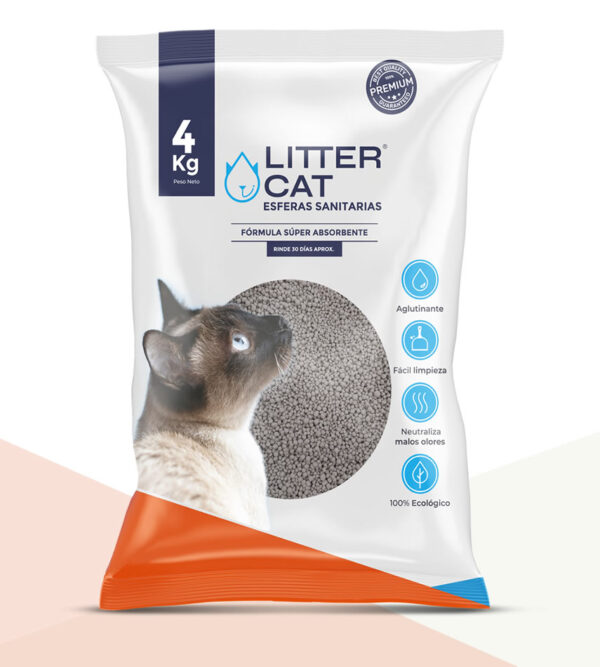 Piedritas aglutinante Litter cat neutro 4kg