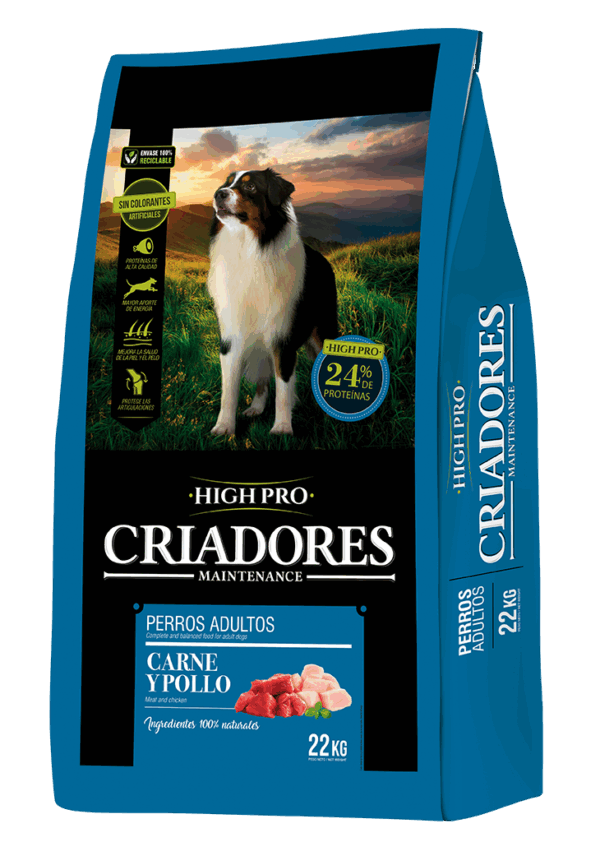 Criadores High pro adulto 22kg