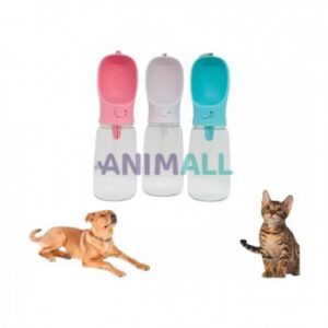 Botella para paseo con dispensador automatico