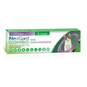 Nexgard Combo GATOS 0 8 a 2 5kg