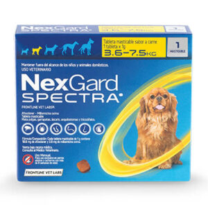 Nexgard Spectra 3 6 a 7 5kg