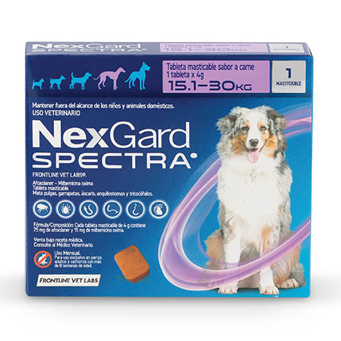 Nexgard Spectra 15 1 a 30kg